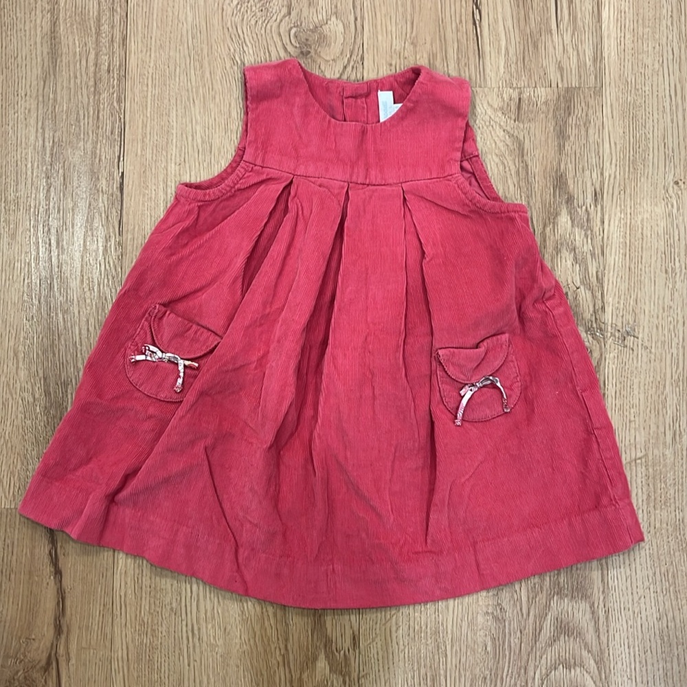 Jacadi baby girl dress 12m